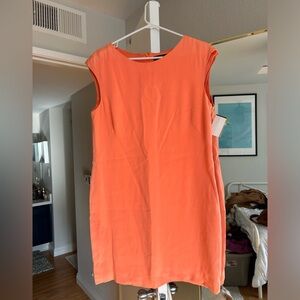 Ralph Lauren Coral Shift Dress Size 10